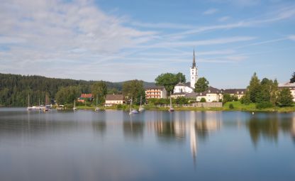 Frymburk - městys na okraji lipenské přehrady