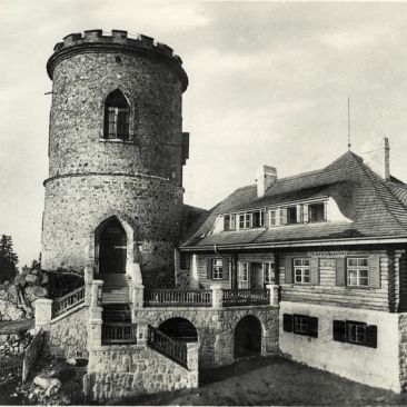 Kleť. Kam až oko dohlédne