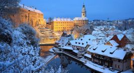 Český Krumlov je překrásný za každého ročního období.🥰
…