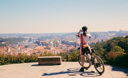Vltavská cyklistická stezka: Praha - Mělník